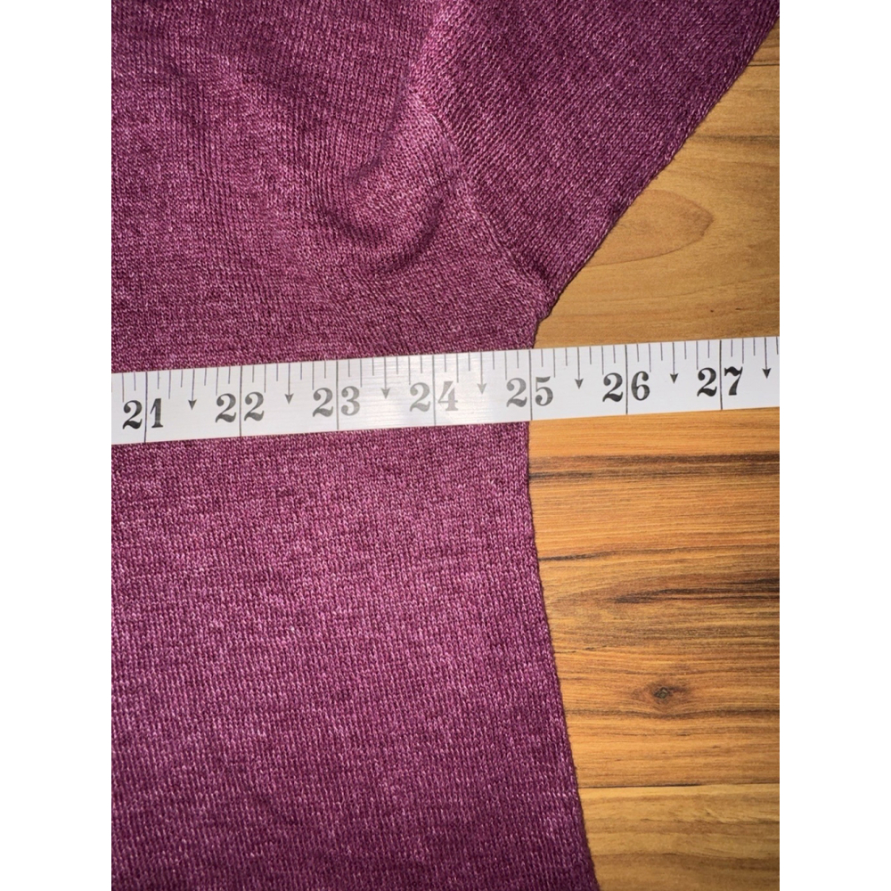 Eileen Fisher Sustainable Hemp Tencel Top L Boxy Minimalist Coastal Grandma - Picture 5 of 8